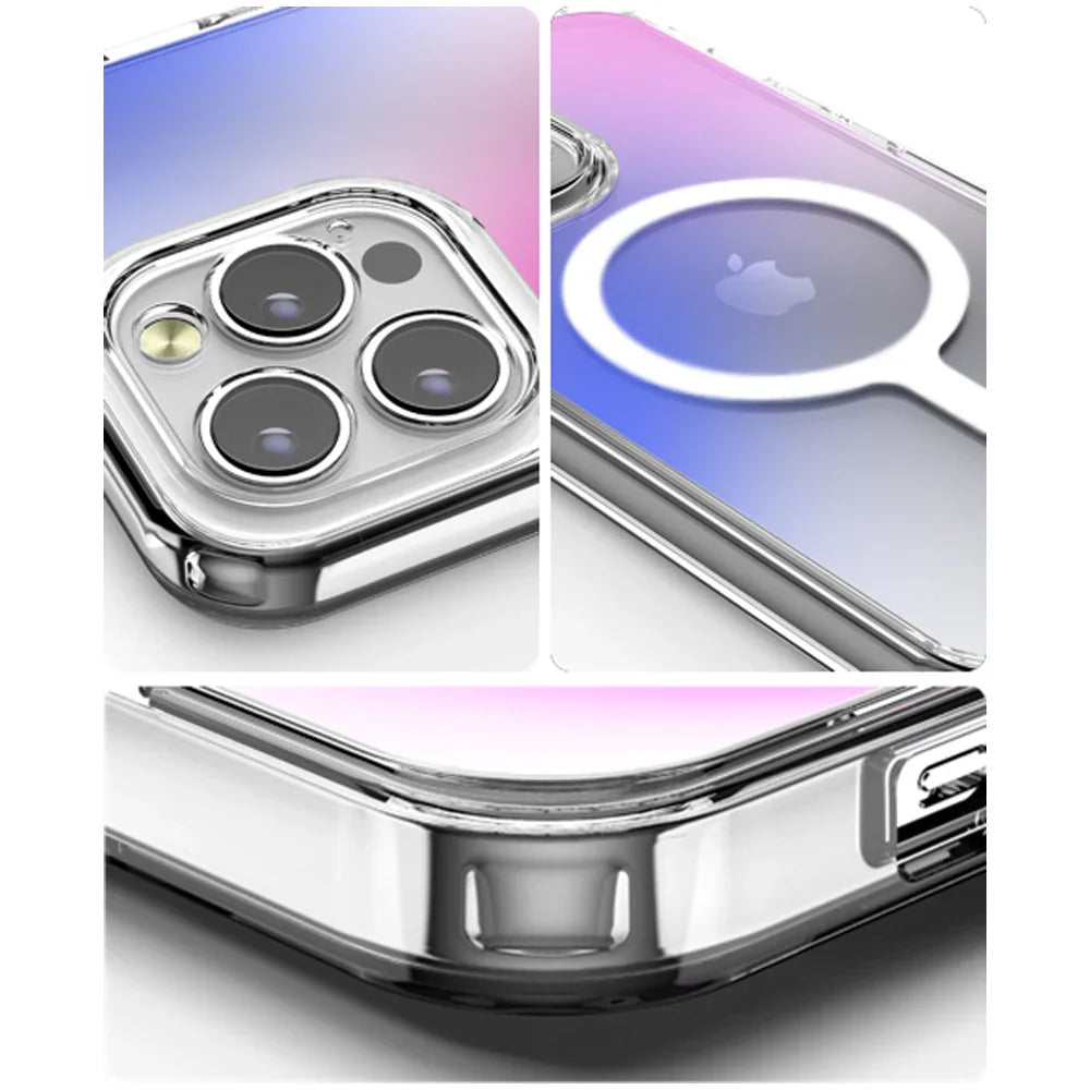 Itskins Avana Cosmic iPhone 15 Pro Max Magsafe Case - Cosmic Violet - Tashqila Itskins Avana Cosmic iPhone 15 Pro Max Magsafe Case - Cosmic Violet - Tashqila